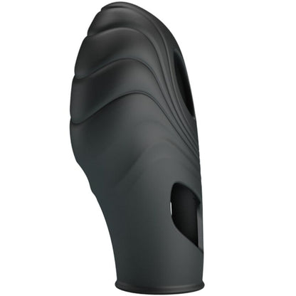 PRETTY LOVE - LICH SILICONE DEDO VIBRADOR PRETO