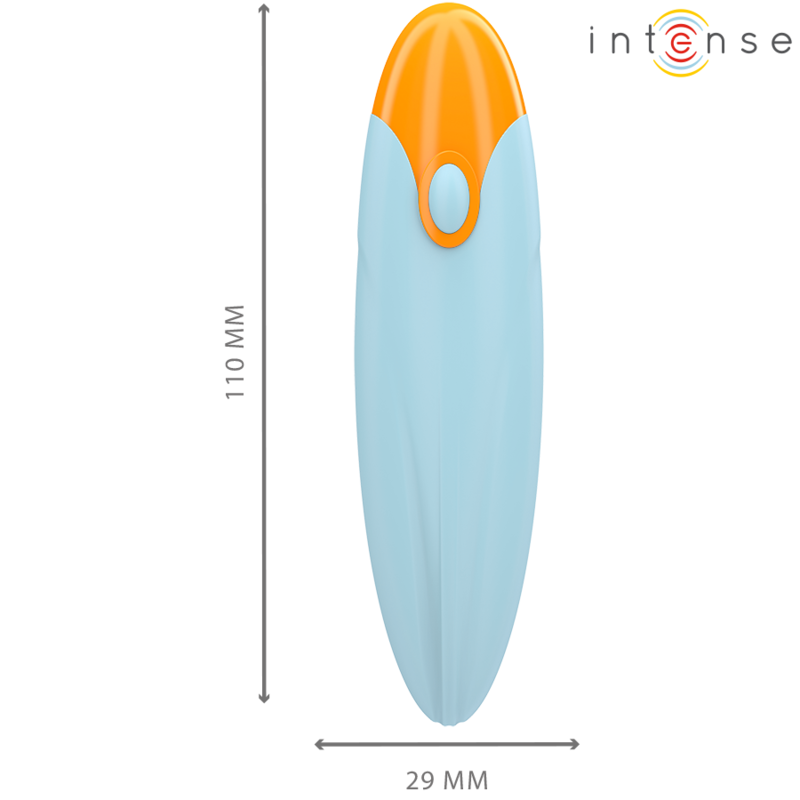 INTENSE - MIKE VIBRATING BULLET 10 VIBRAÇÕES AZUL
