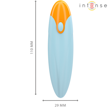 INTENSE - MIKE VIBRATING BULLET 10 VIBRAÇÕES AZUL