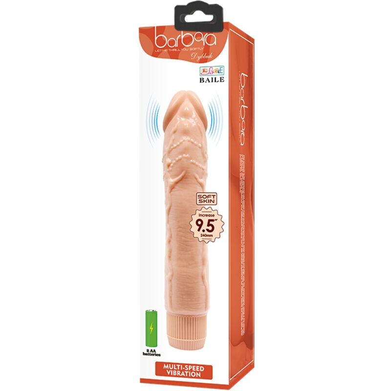 BAILE - VIBRADOR REALISTA DYBBUK 24 CM CARNE