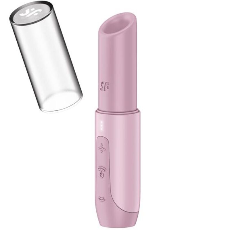 SATISFYER - SECRET KISS WAVE CLITORIS STIMULATOR PINK