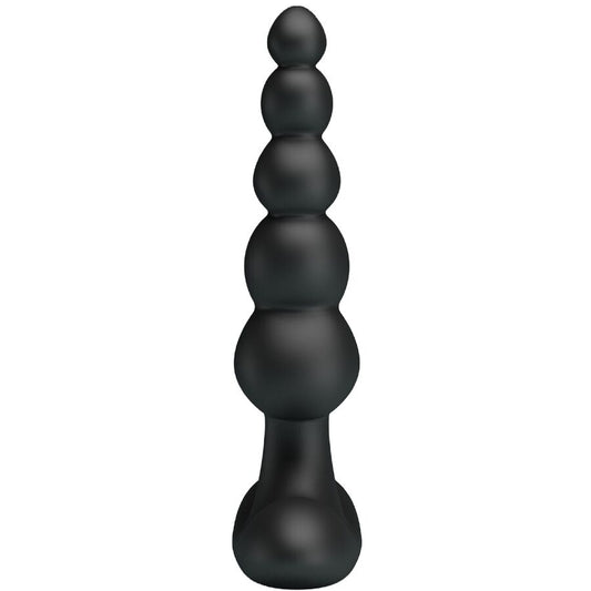 PRETTY LOVE - VIBRADOR ANAL CORBAN 10 VIBRAÇÕES PRETO