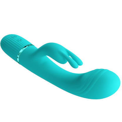PRETTY LOVE - SCOCCO VIBRADOR COELHO TURQUESA