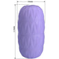 PRETTY LOVE - MASTURBADOR MASCULINO ATHENA ALICE ROXO