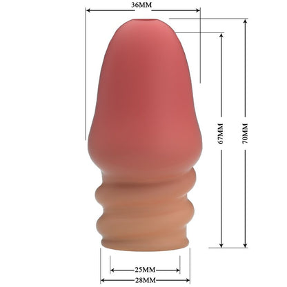 PRETTY LOVE - JEREMY PÊNIS ROSA MAIS GROSSO