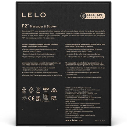 LELO - F2S™ TEAL MASTURBADOR MASCULINO AZUL