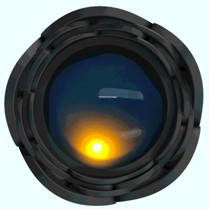 PRETTY LOVE - TARION ANAL PLUG COM LUZ LED PRETO 12,5 CM