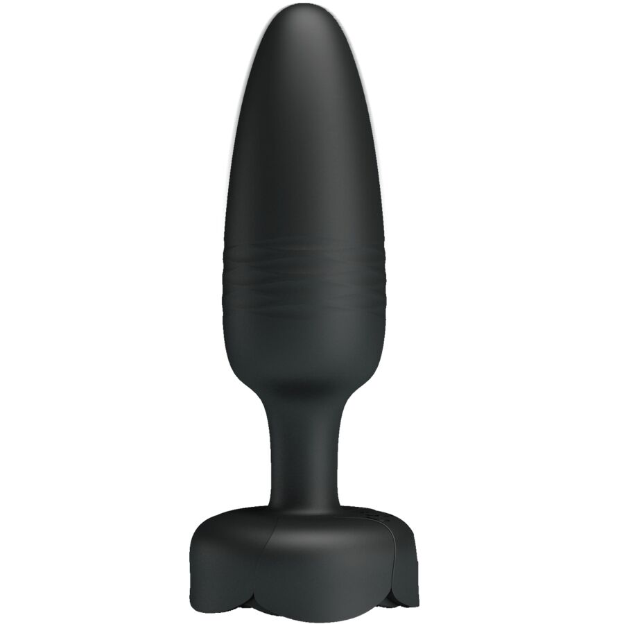 PRETTY LOVE - TARION ANAL PLUG COM LUZ LED PRETO 12,5 CM