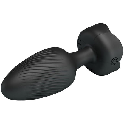 PRETTY LOVE - VARIAN ANAL PLUG COM LUZ LED PRETO 10,8 CM
