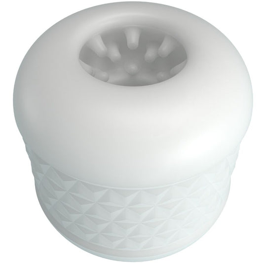 PRETTY LOVE - MASTURBADOR MASCULINO CRYSTLE BRANCO