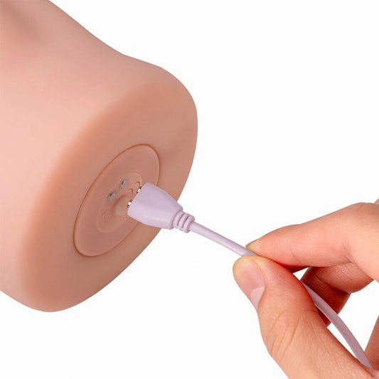 XISE - MASTURBADOR DE VAGINA VIBRANTE AGGIE COM VIBRAÇÃO