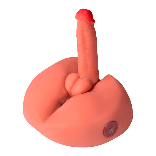 XISE - MEL DILDO REALISTA MASTURBADOR COM VIBRAÇÃO 25 CM