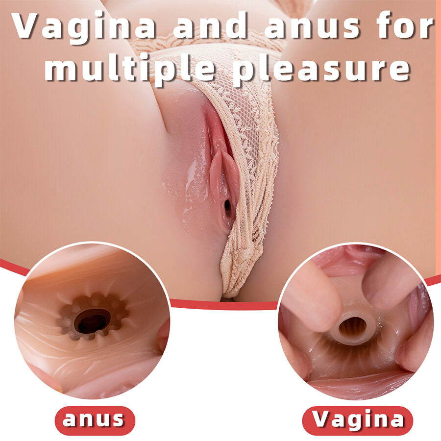 XISE - TORSO FEMININO REALISTA E ASSISTIDO COM FUNÇÃO DE PROPULSÃO 71 CM