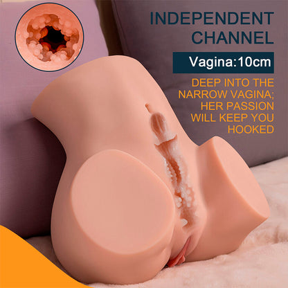 XISE - SYDNI MASTURBADOR VAGINAL REALISTA COM MÚLTIPLAS POSIÇÕES E MOVIMENTO DE EMPURRAR