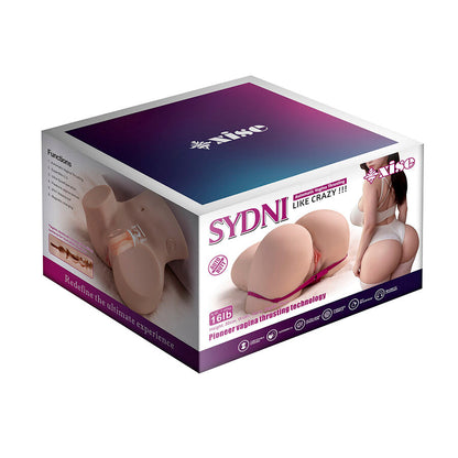 XISE - SYDNI MASTURBADOR VAGINAL REALISTA COM MÚLTIPLAS POSIÇÕES E MOVIMENTO DE EMPURRAR