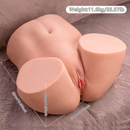 XISE - ETHEL THRUSTING MASTURBADOR VAGINA REALISTA COM VIBRAÇÃO MULTI-POSIÇÕES