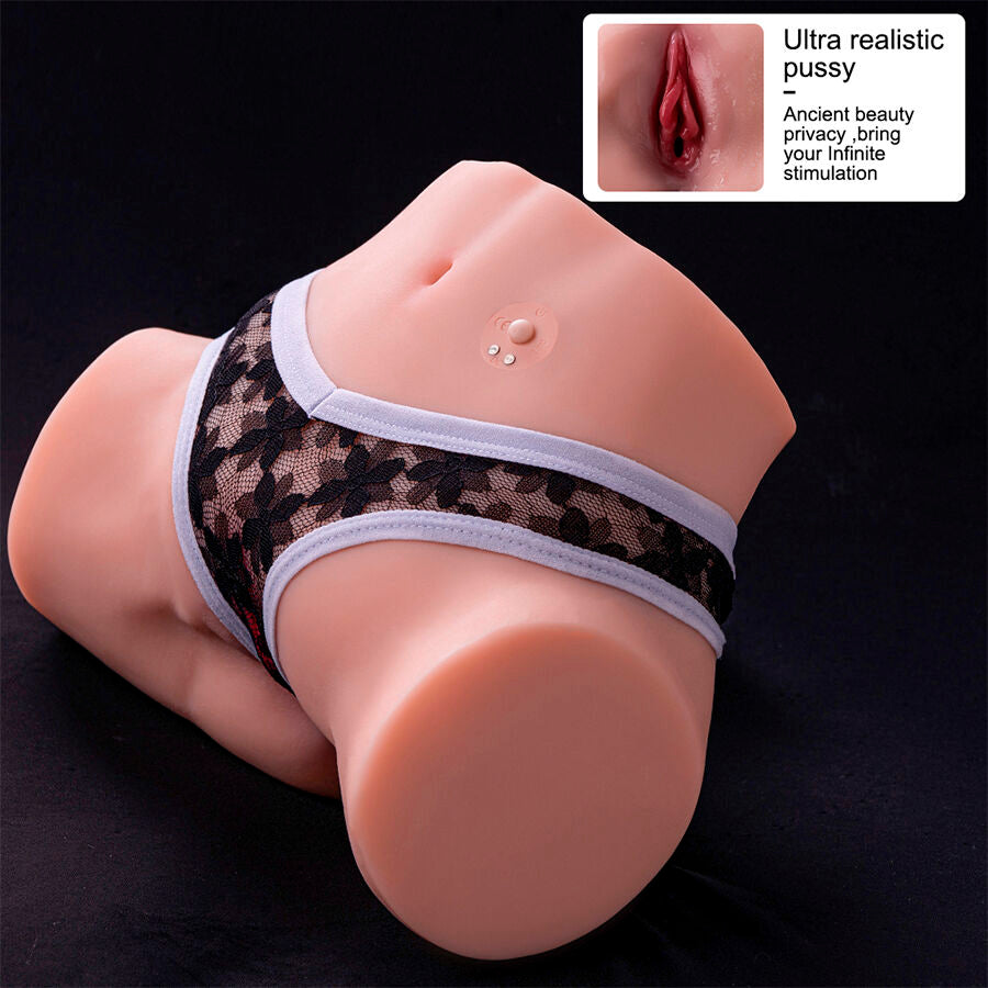 XISE - TRACY MASTURBADOR VIBRATÓRIO REALISTA COM MÚLTIPLAS POSIÇÕES PARA VAGINA E ÂNUS