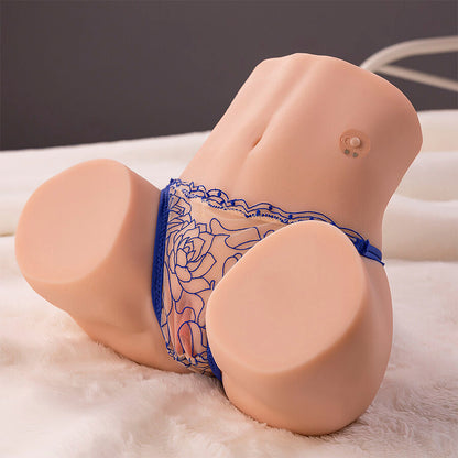 XISE - MAYA SUCKING REALISTA VAGINA E ÂNUS MASTURBADOR COM VIBRAÇÃO E ONDAS ESTIMULANTES 4,5 KG