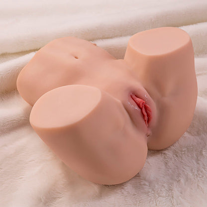 XISE - MAYA SUCKING REALISTA VAGINA E ÂNUS MASTURBADOR COM VIBRAÇÃO E ONDAS ESTIMULANTES 4,5 KG