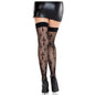 LEG AVENUE - MEIA DE RENDA WORSHIP ME PRETA