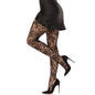 LEG AVENUE - MEIA-CALÇA ARRASTÃO COM LAÇO PRETO
