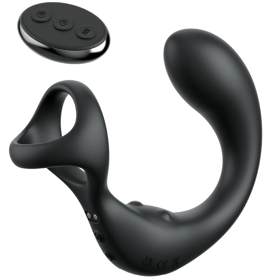 COLEÇÃO ANAL FANTASY ELITE - MASSAGEADOR ANAL VIBRANTE COM CONTROLE REMOTO
