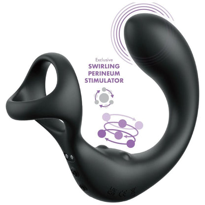COLEÇÃO ANAL FANTASY ELITE - MASSAGEADOR ANAL VIBRANTE COM CONTROLE REMOTO