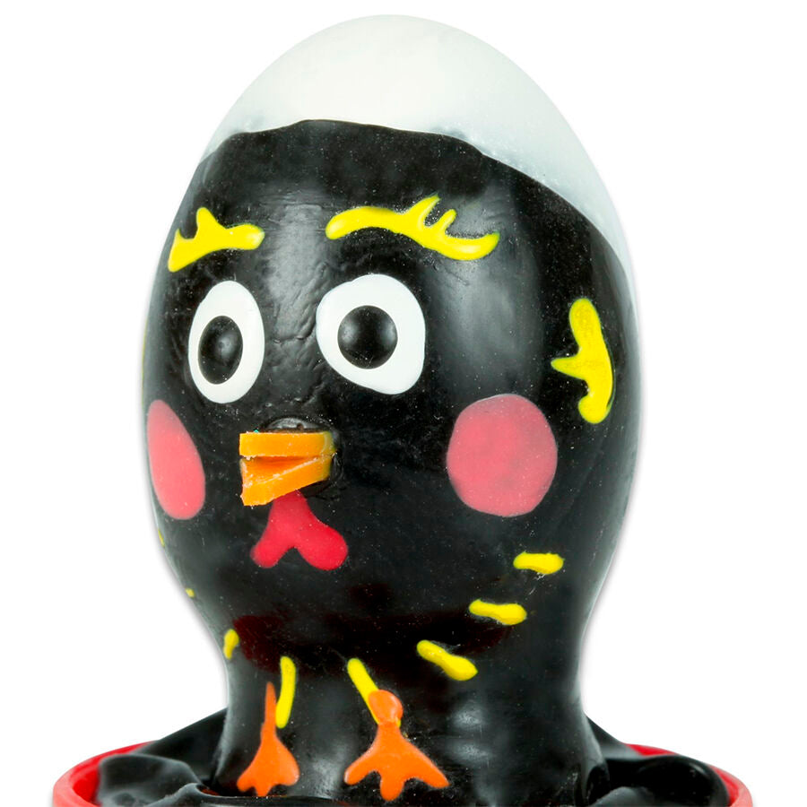 CONDOMERIE - PRESERVATIVOS NOVIDADES PINTADOS À MÃO GALINHA PRETO