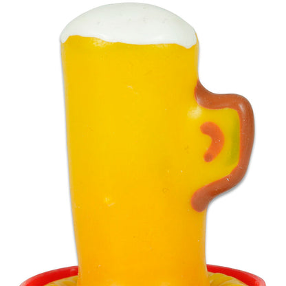 CONDOMERIE - PRESERVATIVOS NOVIDADES PINTADOS À MÃO COPO DE CERVEJA