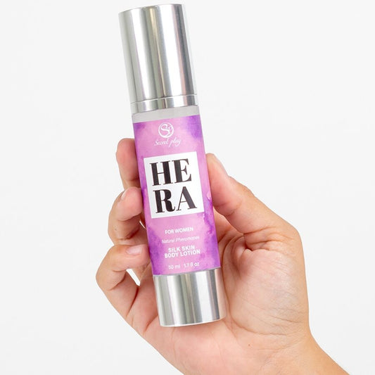 SECRETPLAY - HERA SILK SKIN LOÇÃO PARA MULHERES 50 ML