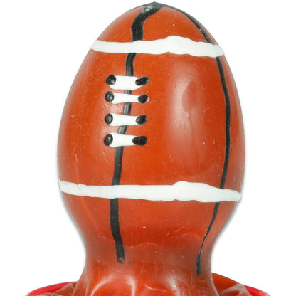 CONDOMERIE - PRESERVATIVOS NOVIDADES PINTADOS À MÃO BOLA DE RUGBY