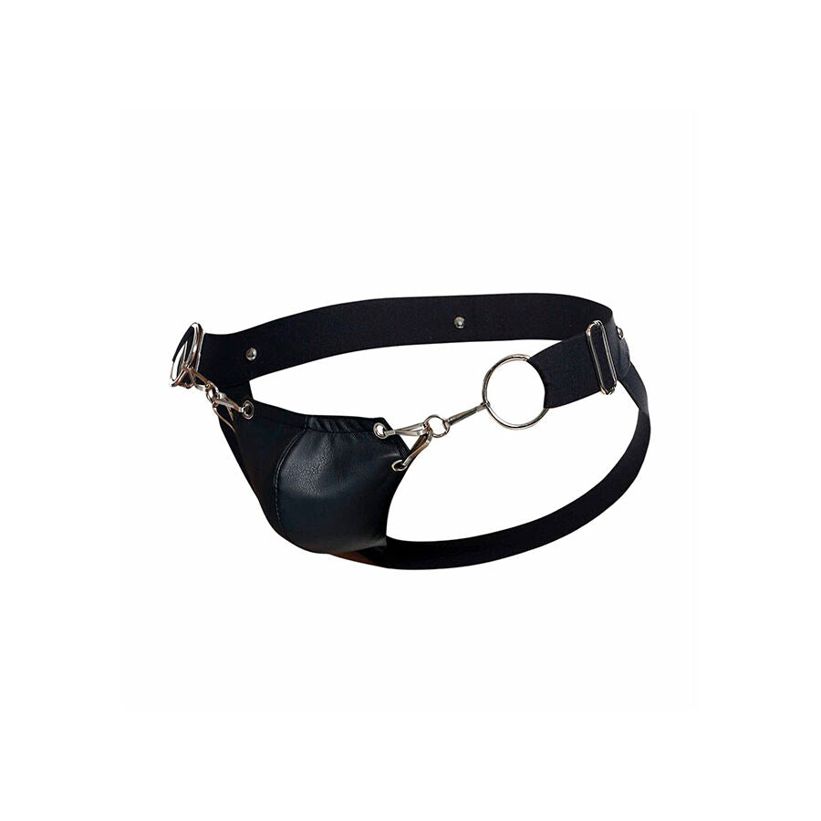 MOB - DNGEON JOCKSTRAP PRETO PRESSÃO TAMANHO ÚNICO