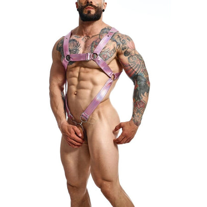 MOB - DNGEON ARNÊS DE PÊNIS CRUZADO TAMANHO ÚNICO