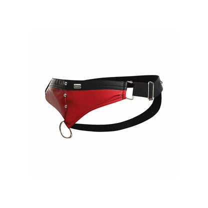 MOB - DNGEON JOCKSTRAP ANEL DE PÉNIS VERMELHO TAMANHO ÚNICO
