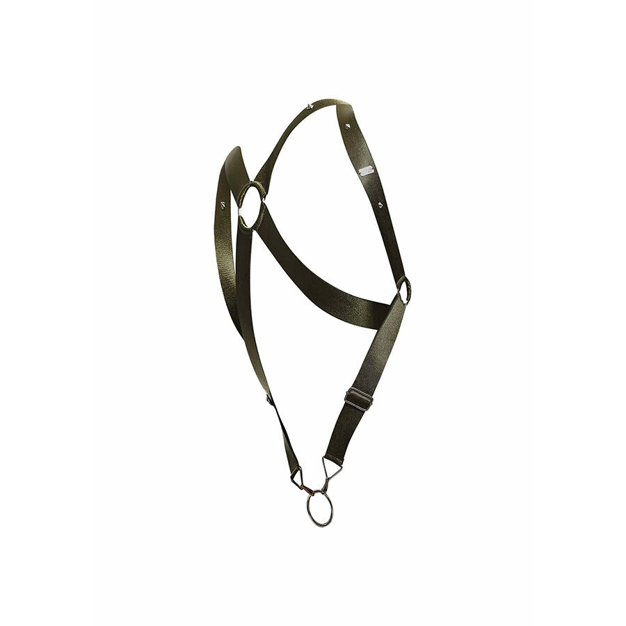 MOB - DNGEON CROSS BACK HARNESS VERDE TAMANHO ÚNICO