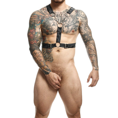 MOB - DNGEON ARREIO PRATEADO COM CORRENTES TAMANHO ÚNICO