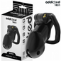 ADDICTED TOYS LOCKED - GAIOLA DE PÊNIS CELL MINDNIGHT TAMANHO L
