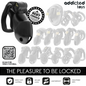 ADDICTED TOYS LOCKED - GAIOLA PARA PÊNIS CELL MINDNIGHT 4.2 CM TAMANHO M
