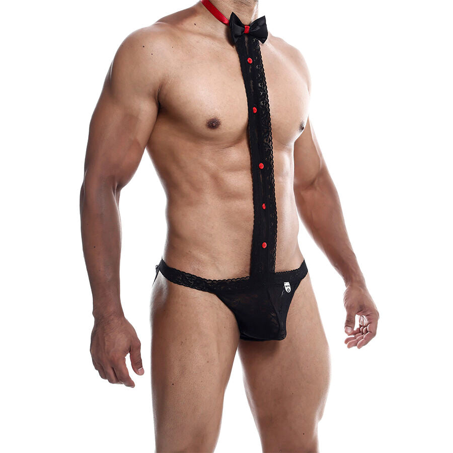 MOB - SMOKING COM TANGA DE RENDA TAMANHO L/XL
