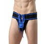 MOB - FETISH JOCKSTRAP FUTEBOL AZUL TAMANHO S