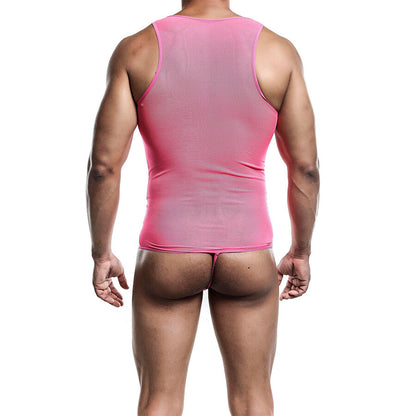 MOB - BODYSHEER ROSA TRANSPARENTE TAMANHO L/XL
