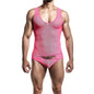 MOB - BODYSHEER ROSA TRANSPARENTE TAMANHO L/XL