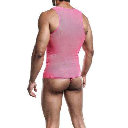 MOB - BODYSHEER ROSA TRANSPARENTE TAMANHO L/XL