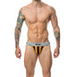 MOB - CALÇA CLASSIC JOCK STRIPE LARANJA TAMANHO G