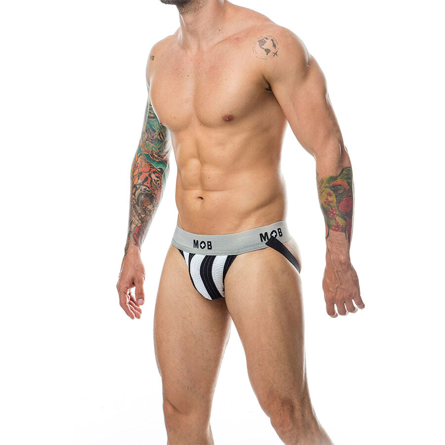 MOB - CALÇA JOKE BRANCA COM LISTRA CLÁSSICA TAMANHO XXL
