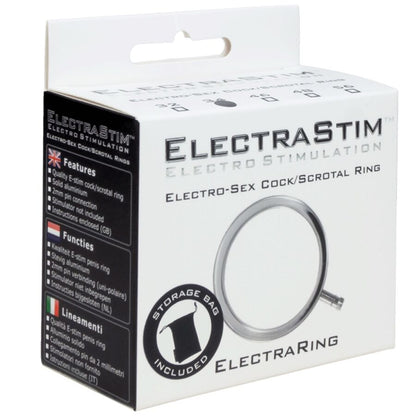 ELECTRASTIM - ANEL DE METAL PARA PÊNIS ELECTRARINGS 34 MM