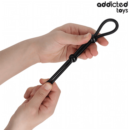ADDICTED TOYS - CORDA DE SILICONE PARA O PÊNIS DE ALÇA DUPLA