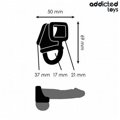 ADDICTED TOYS - ANEL DE GAIOLA PARA PÊNIS