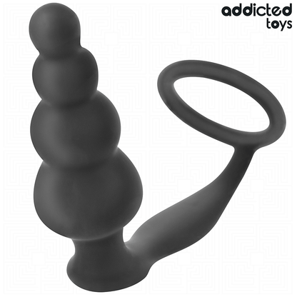 ADDICTED TOYS - PLUG ANAL COM ANEL MODELO 5
