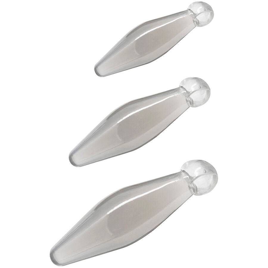 TOYJOY - ANAL PLAY FINGER RIMMER 3 PEÇAS TRANSPARENTE